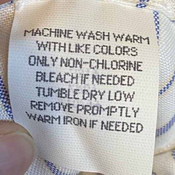 LL Bean Mens long sleeve button down casual dress shirt size 17-34 - Picture 4 of 7